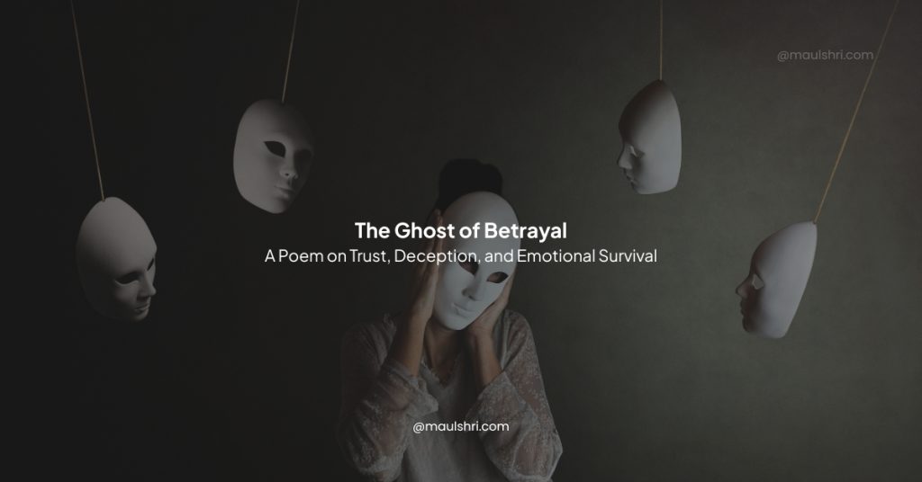 The Ghost of Betrayal A Poem on Trust, Deception, and Emotional Survival